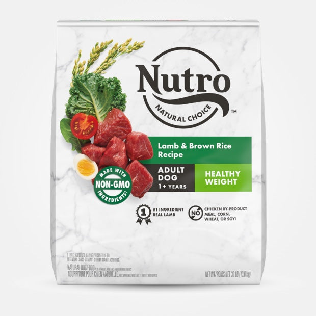 Nutro Healthy Weight Adult Pasture-Fed Lamb & Rice Recipe Dry Dog Food