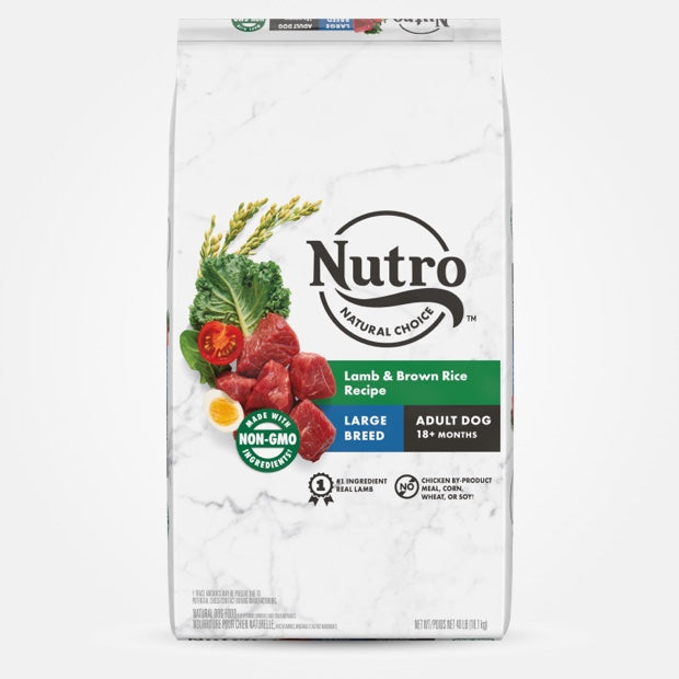 Nutro Large Breed Adult Pasture-Fed Lamb & Rice Dry Dog Food