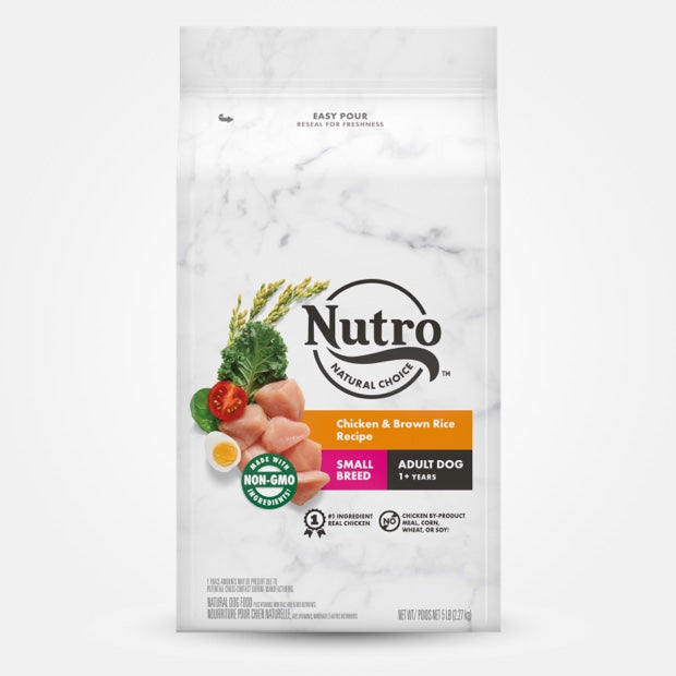 Nutro Small Breed Adult Farm-Raised Chicken, Brown Rice & Sweet Potato Dry Dog Food