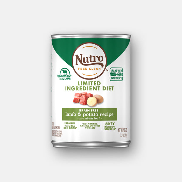 Nutro Limited Ingredient Diet Grain Free Lamb & Potato Pate Canned Dog Food