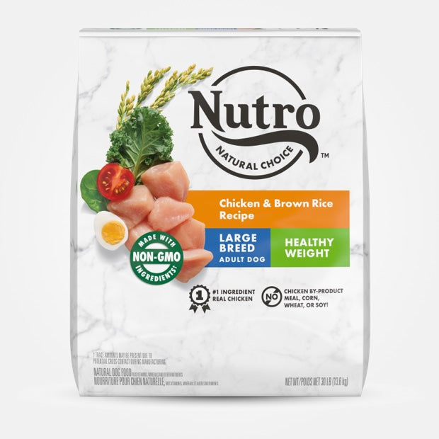 Nutro Healthy Weight Large Breed Adult Farm-Raised Chicken, Rice & Sweet Potato Dry Dog Food