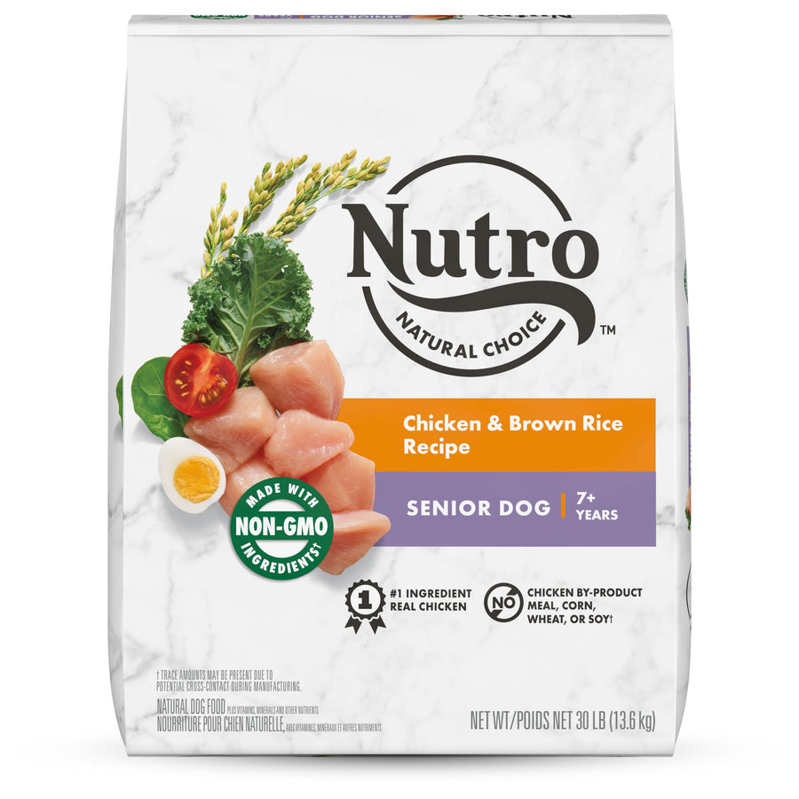 Nutro Senior Chicken, Whole Brown Rice and Sweet Potato Formula Dry Dog Food