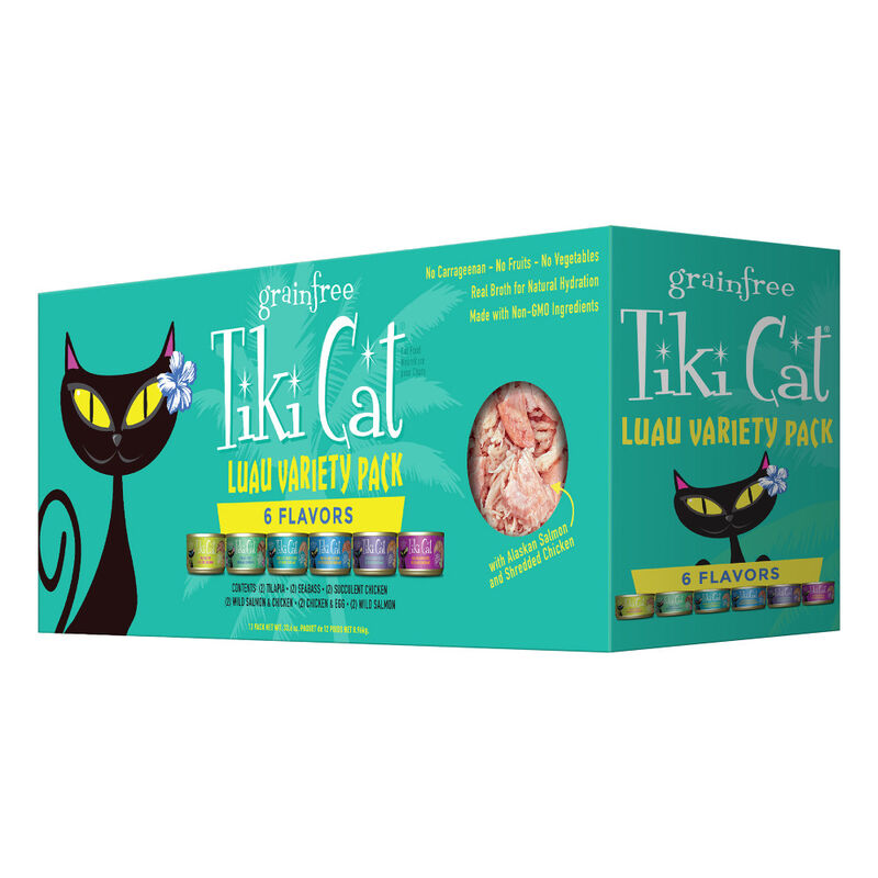 Tiki Cat Queen Emma Luau Variety Pack Canned Cat Food