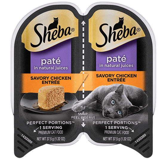 Sheba Perfect Portions Pate Savory Chicken Entree Wet Cat Food