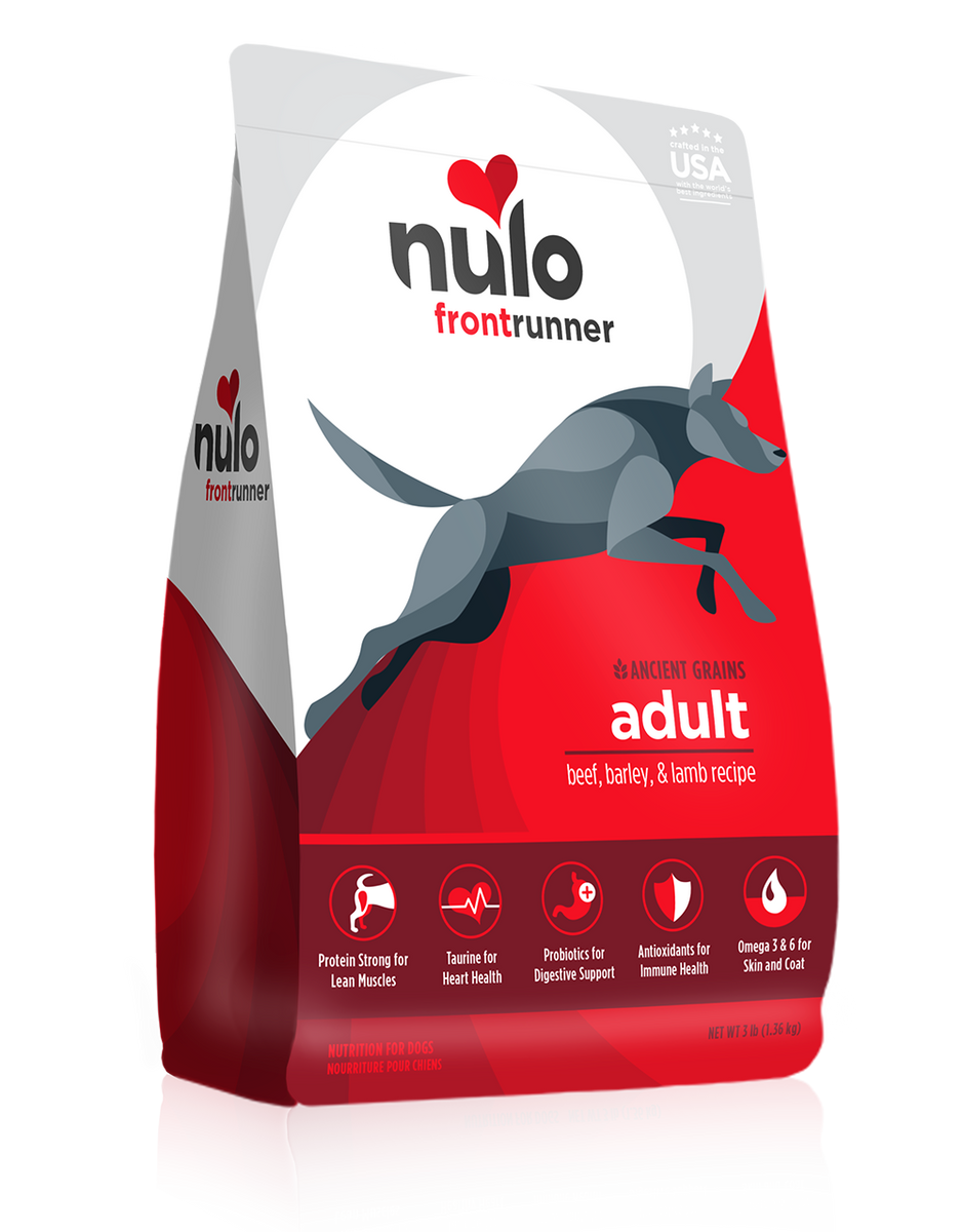 Nulo Frontrunner Ancient Grains Dog Food Beef, Barley and Lamb Adult Dog Food