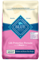 Blue Buffalo Life Protection Natural Chicken & Brown Rice Recipe Small Breed Adult Dry Dog Food