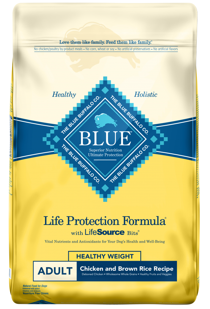 Blue Buffalo Life Protection Healthy Weight Natural Chicken & Brown Rice Recipe Adult Dry Dog Food