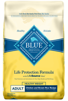 Blue Buffalo Life Protection Healthy Weight Natural Chicken & Brown Rice Recipe Adult Dry Dog Food