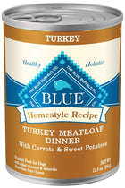 Blue Buffalo Homestyle Recipe Turkey Meatloaf Dinner With Carrots And Sweet Potatoes Canned Dog Food