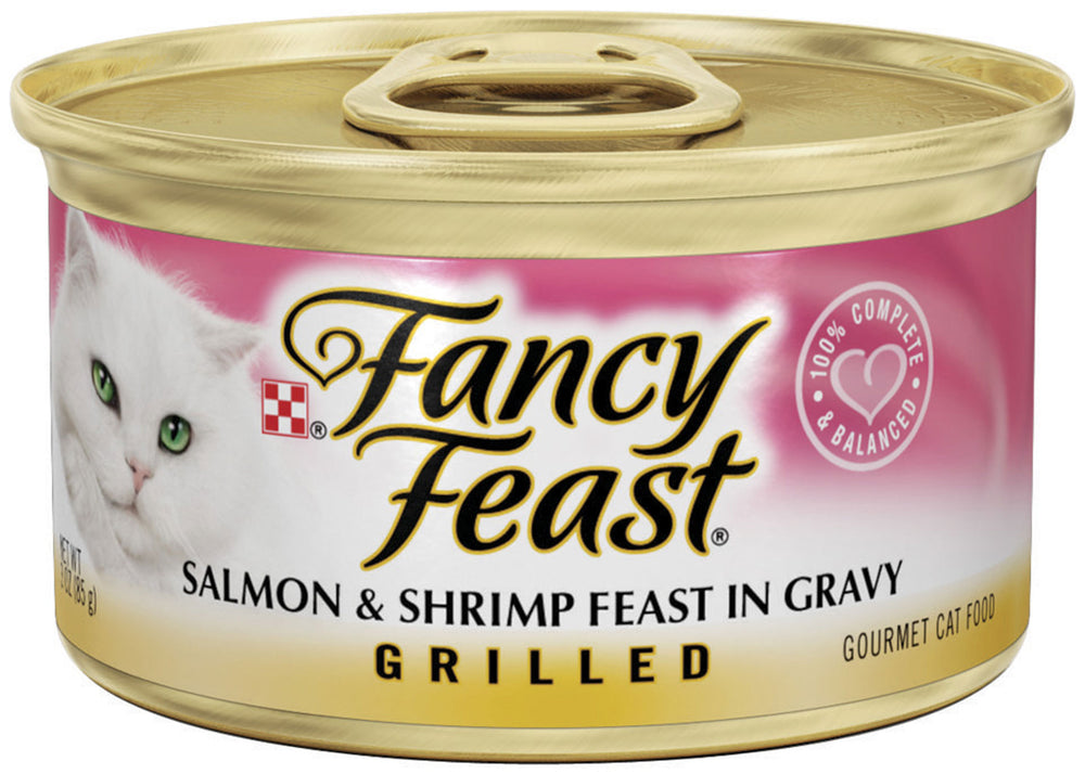 Fancy Feast Grilled Salmon and Shrimp Canned Cat Food