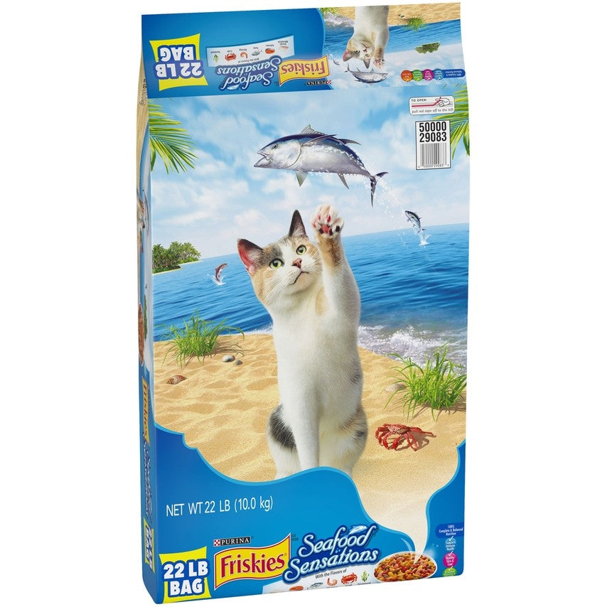 Friskies Seafood Sensations Dry Cat Food Incredible Pets