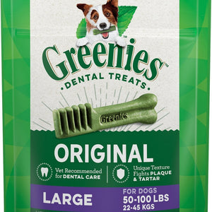 Greenies large hot sale dog treats