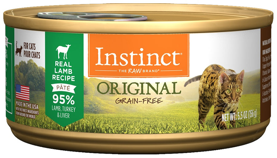 Nature's Variety Instinct Grain-Free Lamb Formula Canned Cat Food