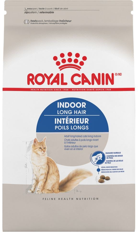 Royal Canin Feline Health Nutrition Indoor Long Hair Dry Cat Food