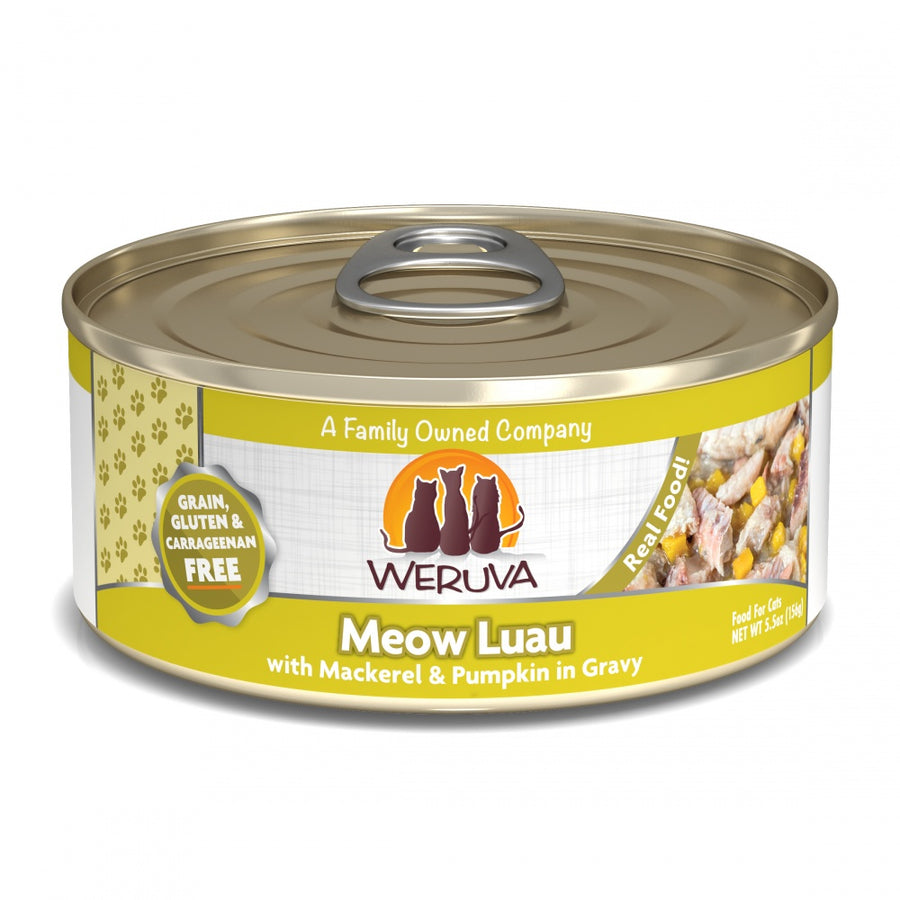 Weruva Meow Luau With Mackerel and Pumpkin Canned Cat Food