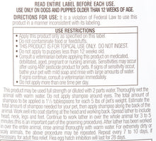 Zodiac oatmeal flea and tick shampoo hotsell