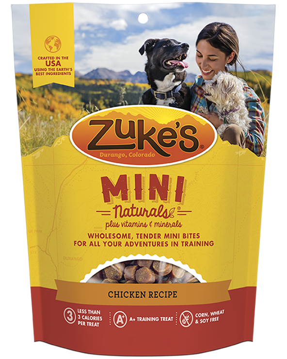 Zukes Chicken Mini Naturals Dog Treats