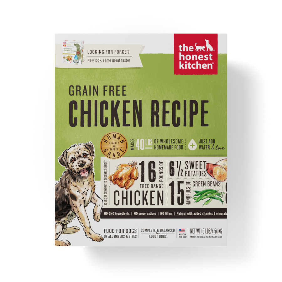 The Honest Kitchen Grain Free Chicken Recipe Dehydrated Dog Food