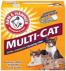 Arm & Hammer Multi-Cat Extra Strength Scented Clumping Litter