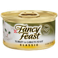 Fancy Feast Classic Turkey and Giblets Feast Canned Cat Food