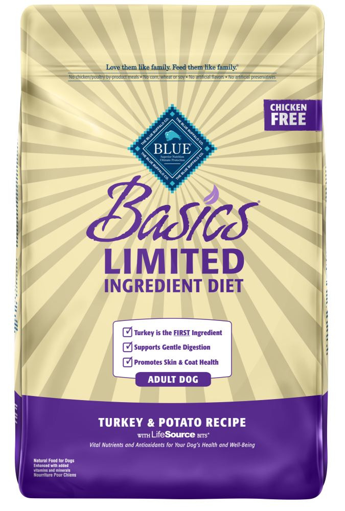 Blue Buffalo Basics Adult Turkey & Potato Recipe Dry Dog Food