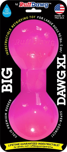 Ruff Dawg Indestructible Big Dawg Barbell Dog Toy