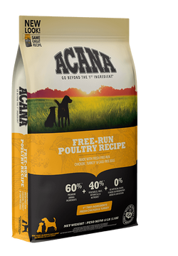 ACANA Heritage Free Run Poultry Formula Grain Free Dry Dog Food