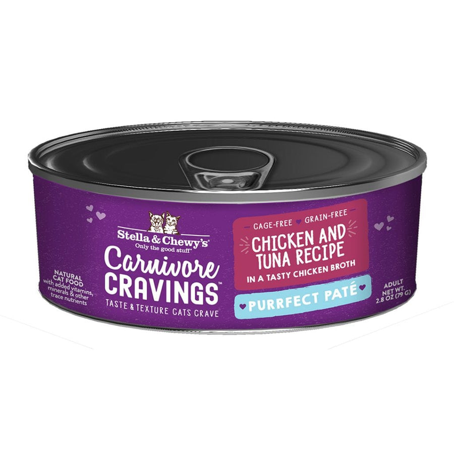 Stella & Chewy's Carnivore Cravings Chicken & Tuna Pate Canned Cat Food