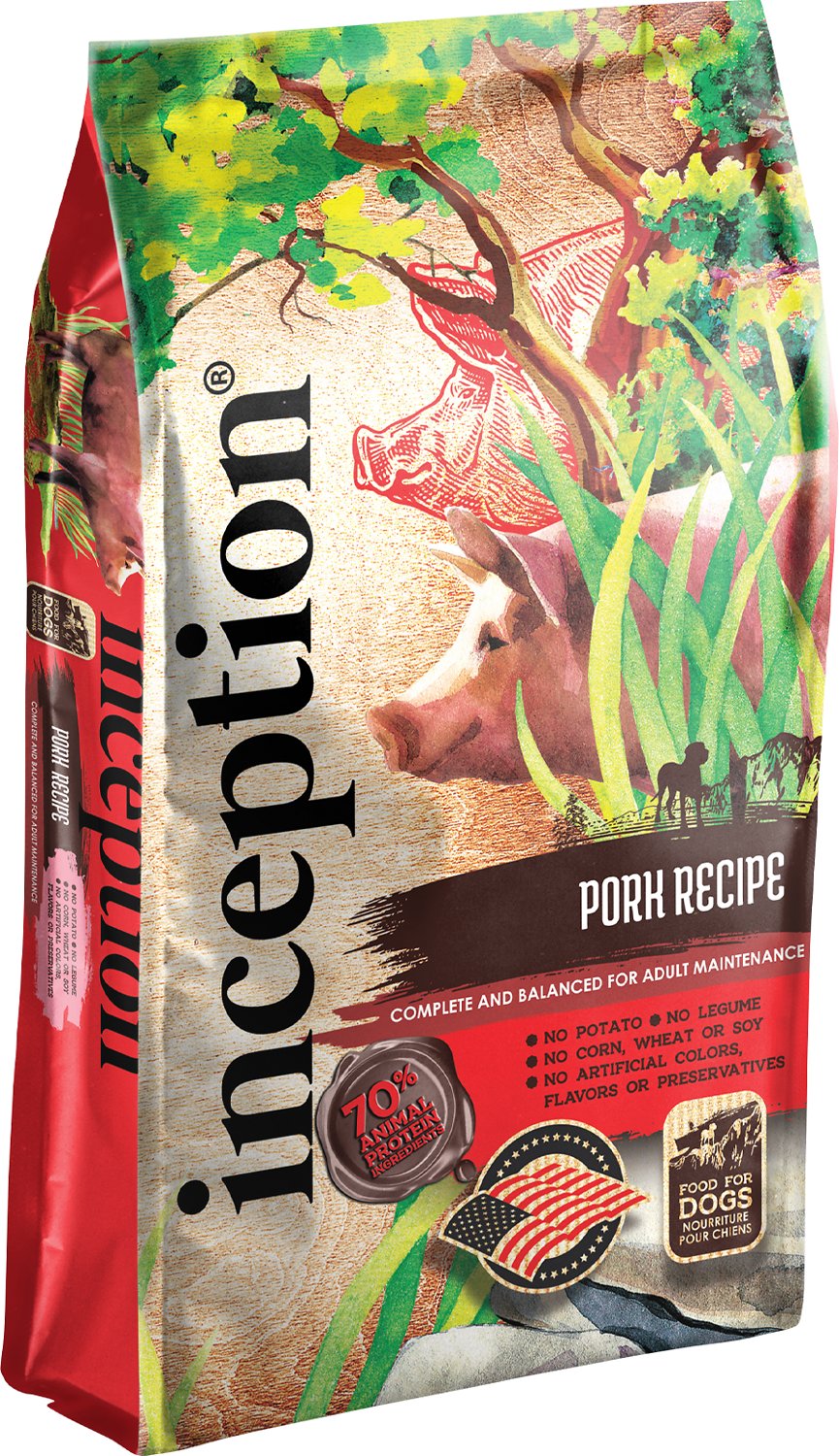 Inception Pork Formula Dry Dog Food