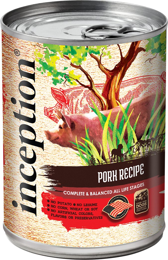 Inception Pork Recipe Canned Dog Food