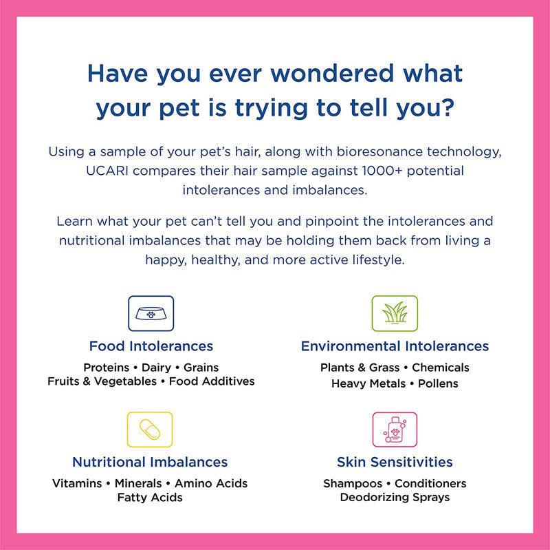 UCARI At Home Allergy Test Kit For Pets