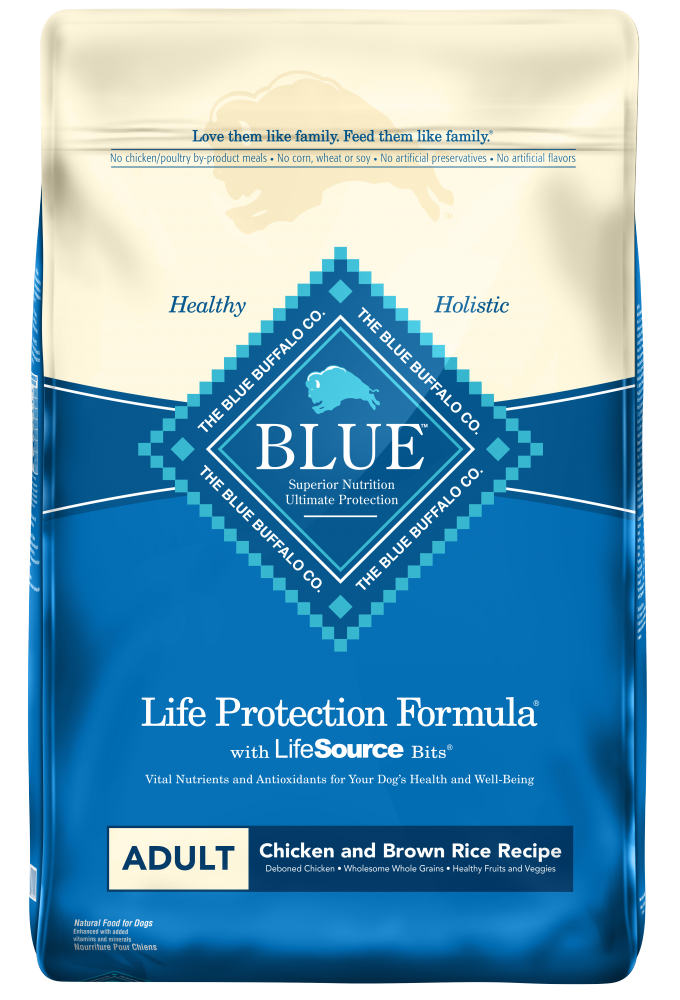 Blue Buffalo Life Protection Natural Chicken & Brown Rice Recipe Adult Dry Dog Food