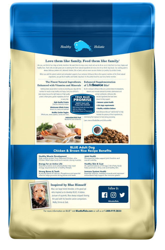 Blue Buffalo Life Protection Natural Chicken & Brown Rice Recipe Adult Dry Dog Food