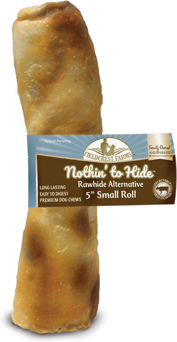 Fieldcrest Nothin’ to Hide Beef Roll 5 inch Dog Chew