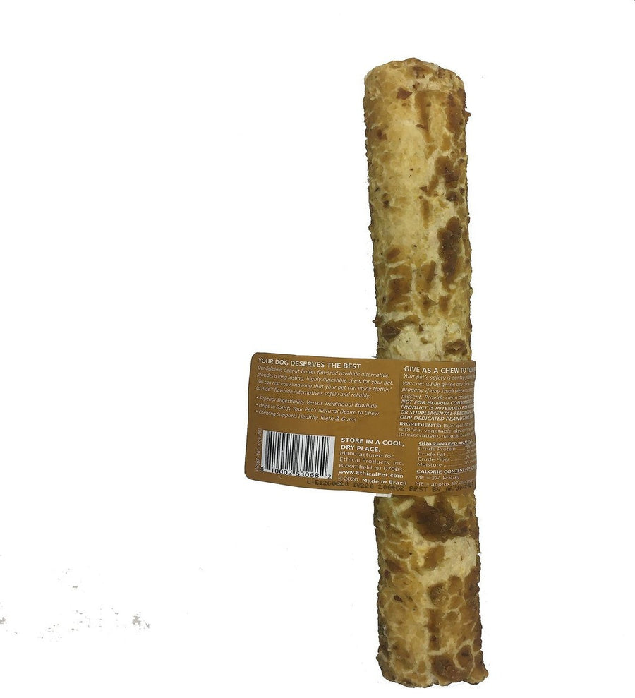 Fieldcrest Nothin’ to Hide Peanut Butter Roll 10 inch Dog Chew