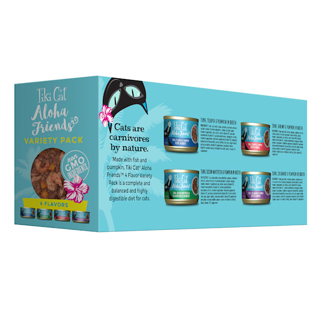 Tiki Cat Aloha Friends Grain Free Variety Pack Canned Cat Food