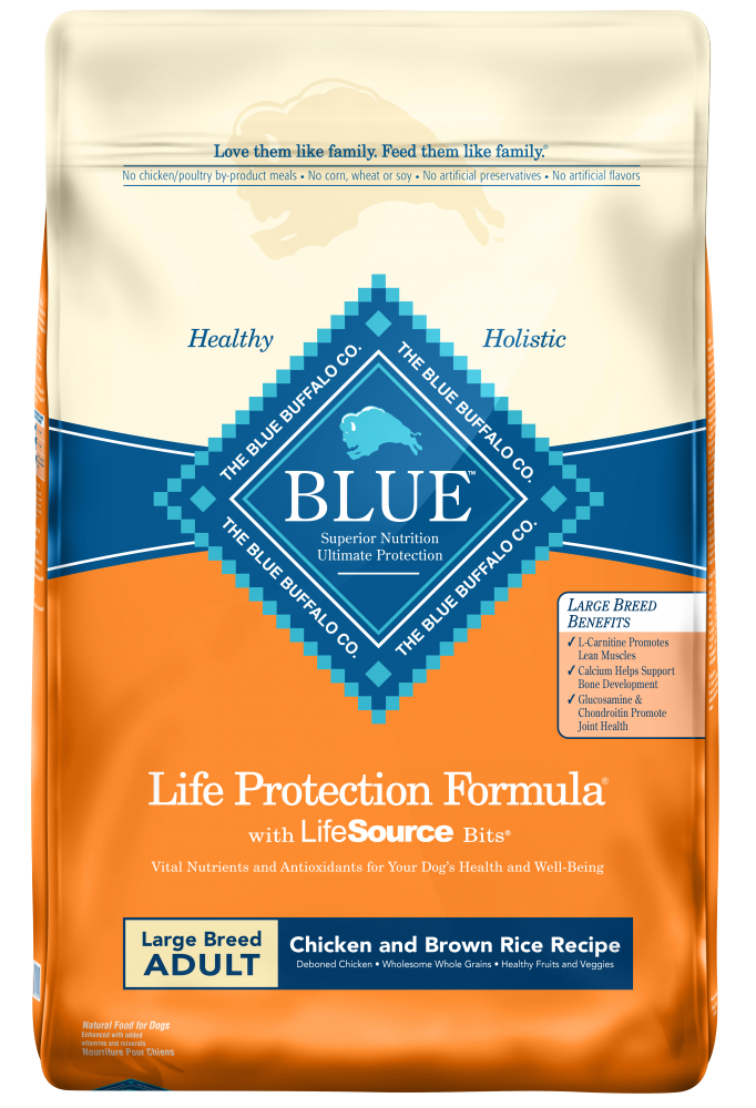 Blue Buffalo Life Protection Natural Chicken & Brown Rice Recipe Large Breed Adult Dry Dog Food