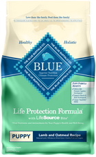 Blue Buffalo Life Protection Natural Lamb & Oatmeal Recipe Puppy Dry Dog Food