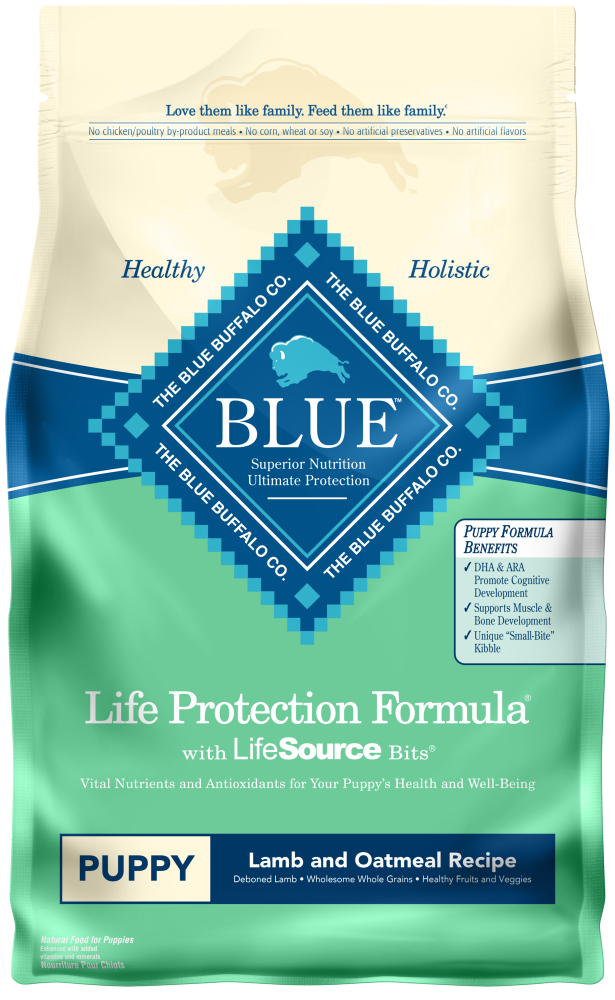 Blue Buffalo Life Protection Natural Lamb & Oatmeal Recipe Puppy Dry Dog Food