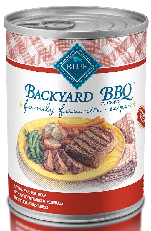 Blue Buffalo Family Favorites Backyard BBQ Canned Dog Food