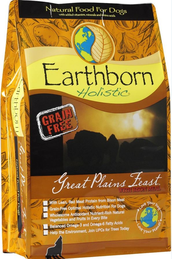 Earthborn Holistic Great Plains Feast Grain Free Natural Dog Food