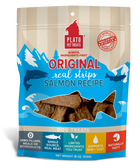 Plato All Natural Salmon Strips Dog Treats