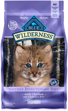 Blue Buffalo Wilderness Grain Free Chicken High Protein Recipe Dry Kitten Food