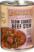 Evangers Super Premium Slow Cooked Grain Free Beef Stew Canned Dog Food