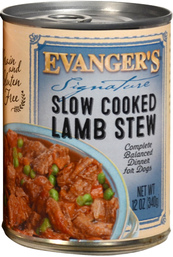 Evangers Super Premium Slow Cooked Lamb Stew Canned Dog Food