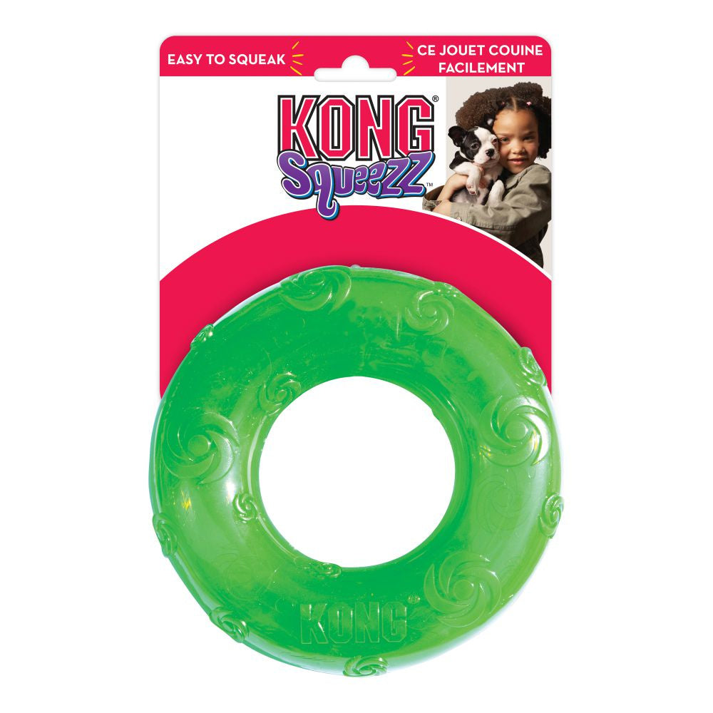 KONG Squeezz Ring Large Dog Toy