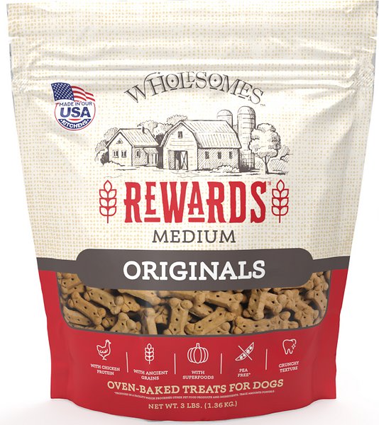 SPORTMiX Wholesomes Medium Golden Biscuits Dog Treats