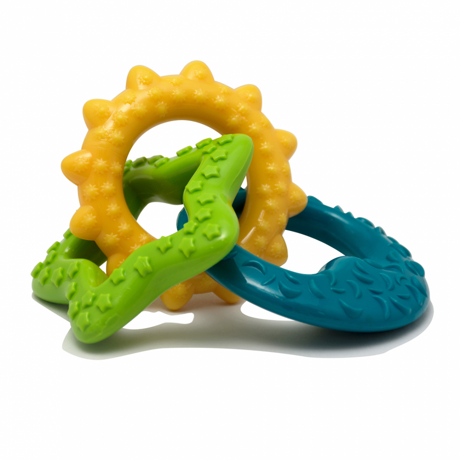 Nylabone puppy chew teething rings dog toy hotsell