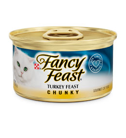 Fancy Feast Chunky Turkey Canned Cat Food