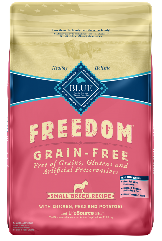 Blue Buffalo Freedom Grain Free Chicken Recipe Small Breed Adult Dry Dog Food